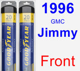 Front Wiper Blade Pack for 1996 GMC Jimmy - Assurance