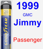 Passenger Wiper Blade for 1999 GMC Jimmy - Assurance