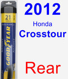 Rear Wiper Blade for 2012 Honda Crosstour - Assurance