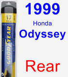 Rear Wiper Blade for 1999 Honda Odyssey - Assurance