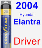 Driver Wiper Blade for 2004 Hyundai Elantra - Assurance