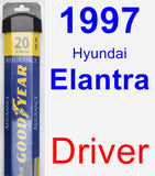 Driver Wiper Blade for 1997 Hyundai Elantra - Assurance