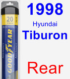 Rear Wiper Blade for 1998 Hyundai Tiburon - Assurance