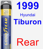 Rear Wiper Blade for 1999 Hyundai Tiburon - Assurance