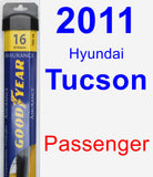 Passenger Wiper Blade for 2011 Hyundai Tucson - Assurance