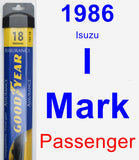 Passenger Wiper Blade for 1986 Isuzu I-Mark - Assurance
