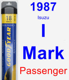 Passenger Wiper Blade for 1987 Isuzu I-Mark - Assurance