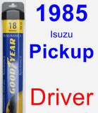 Driver Wiper Blade for 1985 Isuzu Pickup - Assurance