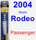 Passenger Wiper Blade for 2004 Isuzu Rodeo - Assurance