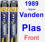 Front Wiper Blade Pack for 1989 Jaguar Vanden Plas - Assurance