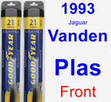 Front Wiper Blade Pack for 1993 Jaguar Vanden Plas - Assurance