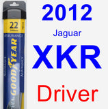 Driver Wiper Blade for 2012 Jaguar XKR - Assurance