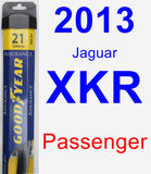 Passenger Wiper Blade for 2013 Jaguar XKR - Assurance