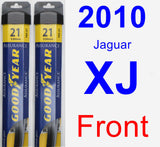 Front Wiper Blade Pack for 2010 Jaguar XJ - Assurance