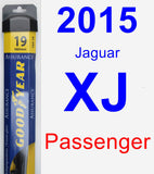 Passenger Wiper Blade for 2015 Jaguar XJ - Assurance