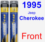 Front Wiper Blade Pack for 1995 Jeep Cherokee - Assurance