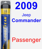 Passenger Wiper Blade for 2009 Jeep Commander - Assurance