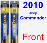 Front Wiper Blade Pack for 2010 Jeep Commander - Assurance