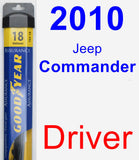 Driver Wiper Blade for 2010 Jeep Commander - Assurance