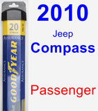 Passenger Wiper Blade for 2010 Jeep Compass - Assurance