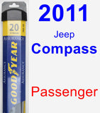 Passenger Wiper Blade for 2011 Jeep Compass - Assurance