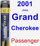 Passenger Wiper Blade for 2001 Jeep Grand Cherokee - Assurance