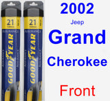 Front Wiper Blade Pack for 2002 Jeep Grand Cherokee - Assurance