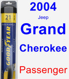 Passenger Wiper Blade for 2004 Jeep Grand Cherokee - Assurance