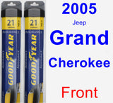 Front Wiper Blade Pack for 2005 Jeep Grand Cherokee - Assurance