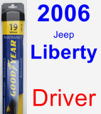 Driver Wiper Blade for 2006 Jeep Liberty - Assurance