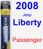 Passenger Wiper Blade for 2008 Jeep Liberty - Assurance