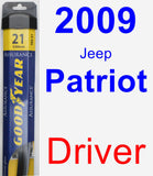 Driver Wiper Blade for 2009 Jeep Patriot - Assurance