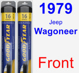 Front Wiper Blade Pack for 1979 Jeep Wagoneer - Assurance