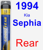 Rear Wiper Blade for 1994 Kia Sephia - Assurance