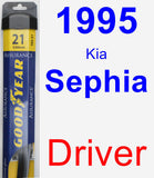 Driver Wiper Blade for 1995 Kia Sephia - Assurance