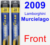 Front Wiper Blade Pack for 2009 Lamborghini Murcielago - Assurance