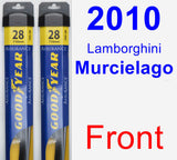 Front Wiper Blade Pack for 2010 Lamborghini Murcielago - Assurance