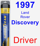 Driver Wiper Blade for 1997 Land Rover Discovery - Assurance