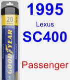 Passenger Wiper Blade for 1995 Lexus SC400 - Assurance