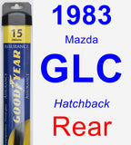 Rear Wiper Blade for 1983 Mazda GLC - Assurance