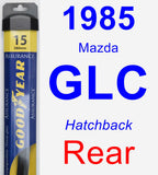 Rear Wiper Blade for 1985 Mazda GLC - Assurance