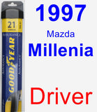 Driver Wiper Blade for 1997 Mazda Millenia - Assurance