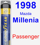 Passenger Wiper Blade for 1998 Mazda Millenia - Assurance