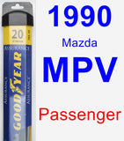 Passenger Wiper Blade for 1990 Mazda MPV - Assurance