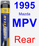 Rear Wiper Blade for 1995 Mazda MPV - Assurance