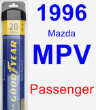 Passenger Wiper Blade for 1996 Mazda MPV - Assurance