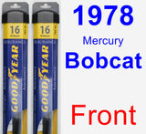 Front Wiper Blade Pack for 1978 Mercury Bobcat - Assurance