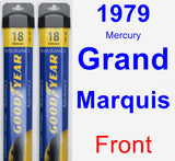 Front Wiper Blade Pack for 1979 Mercury Grand Marquis - Assurance