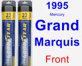 Front Wiper Blade Pack for 1995 Mercury Grand Marquis - Assurance