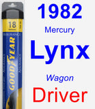 Driver Wiper Blade for 1982 Mercury Lynx - Assurance